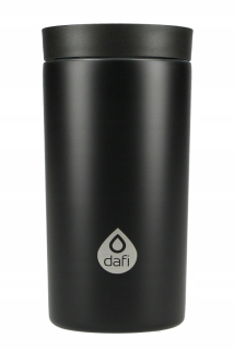 Termoska, termonádoba - Dafi termohrnček 0,38 l, čierny